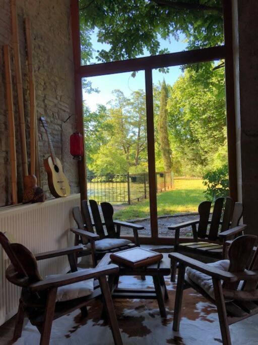 Villa Magnifique Moulin Proche Chablis, Jacuzzi Et Riviere Annay-sur-Serein Exterior foto