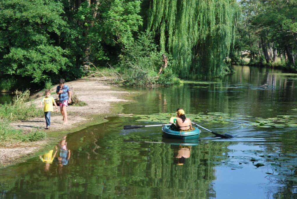 Villa Magnifique Moulin Proche Chablis, Jacuzzi Et Riviere Annay-sur-Serein Exterior foto