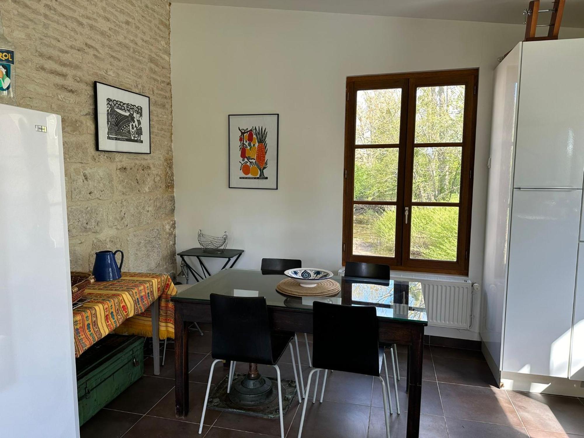 Villa Magnifique Moulin Proche Chablis, Jacuzzi Et Riviere Annay-sur-Serein Exterior foto