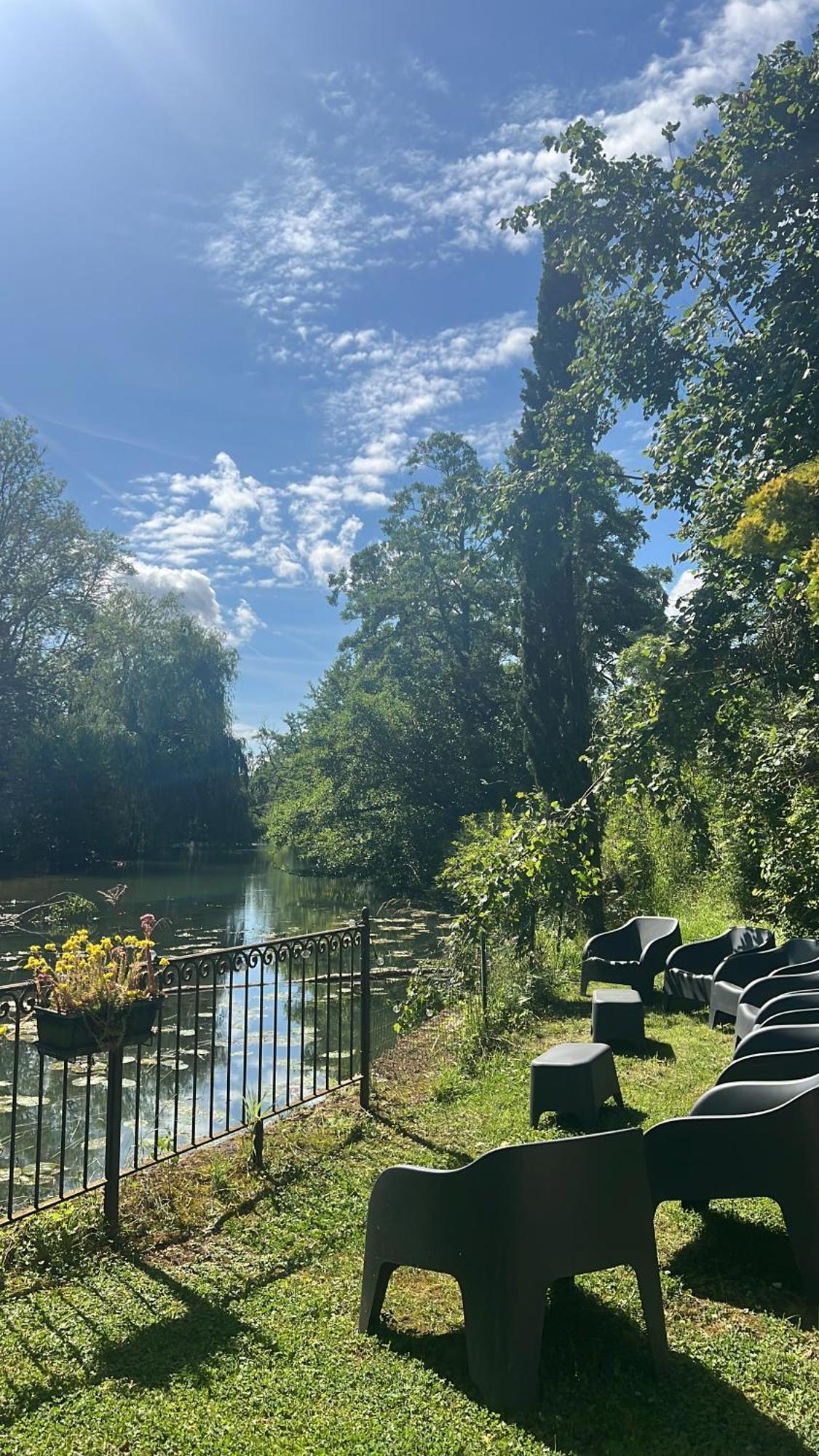 Villa Magnifique Moulin Proche Chablis, Jacuzzi Et Riviere Annay-sur-Serein Exterior foto