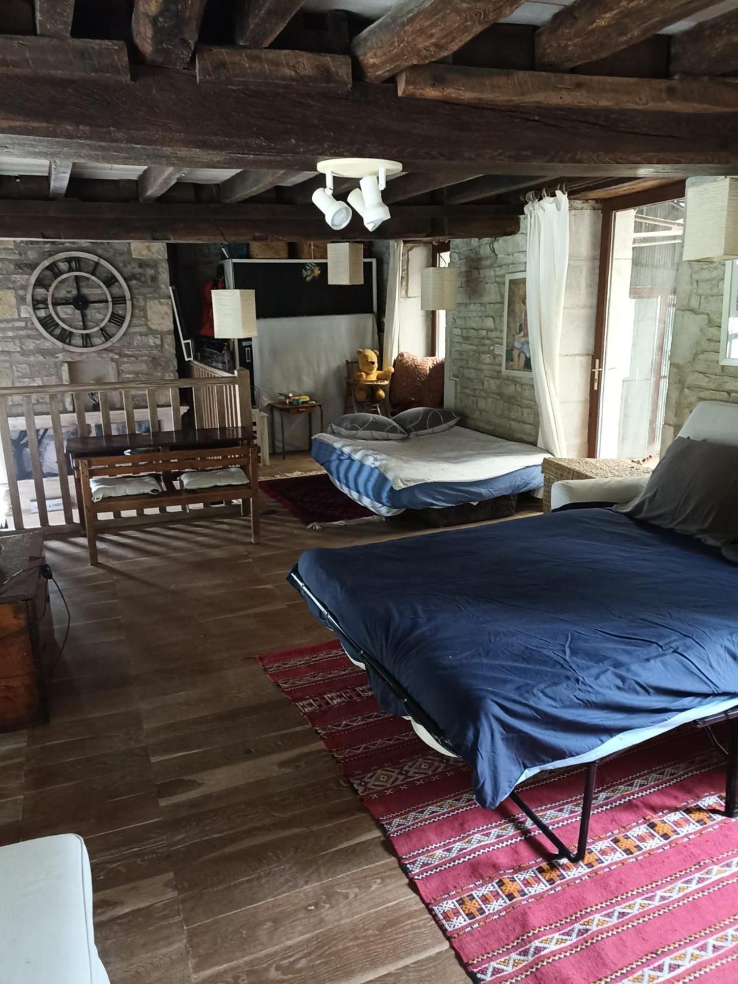 Villa Magnifique Moulin Proche Chablis, Jacuzzi Et Riviere Annay-sur-Serein Exterior foto